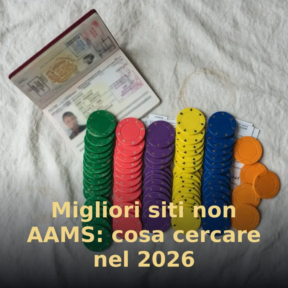 Migliori siti non AAMS: cosa cercare nel 2026